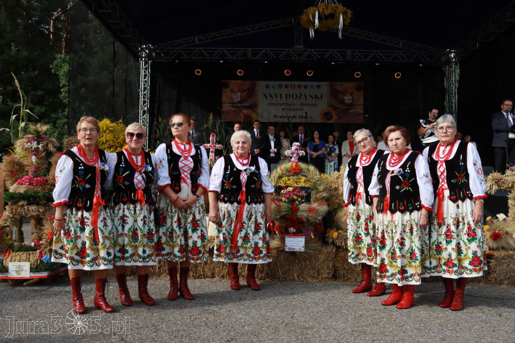 Fotorelacja I: XXVI Dożynki Powiatowo - Gminne w Łazach