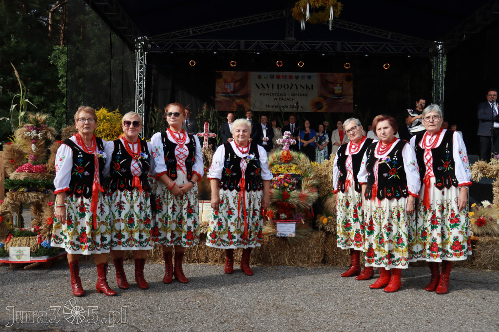 Fotorelacja I: XXVI Dożynki Powiatowo - Gminne w Łazach