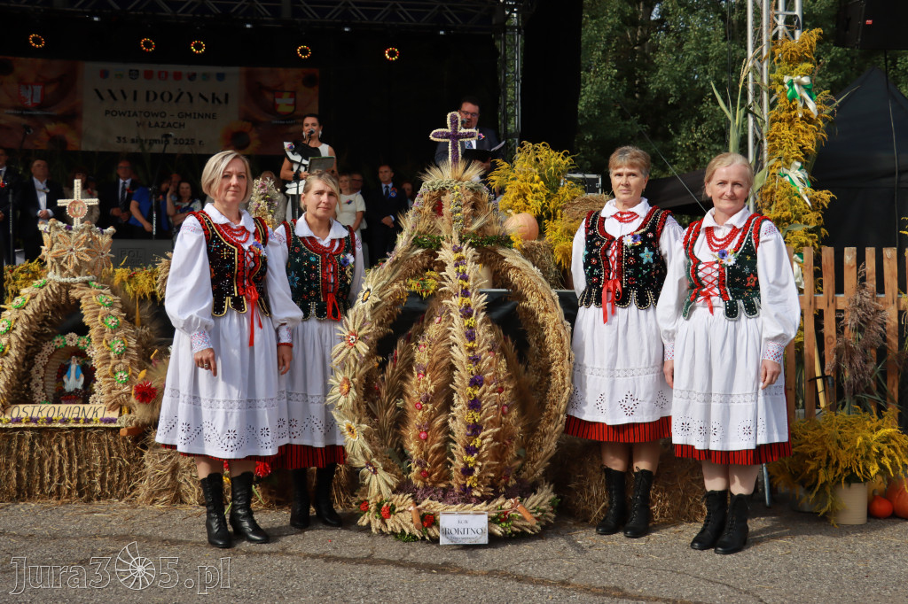 Fotorelacja I: XXVI Dożynki Powiatowo - Gminne w Łazach