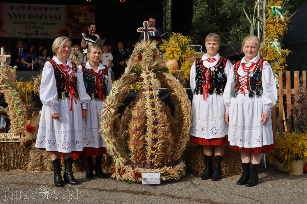 Fotorelacja I: XXVI Dożynki Powiatowo - Gminne w Łazach