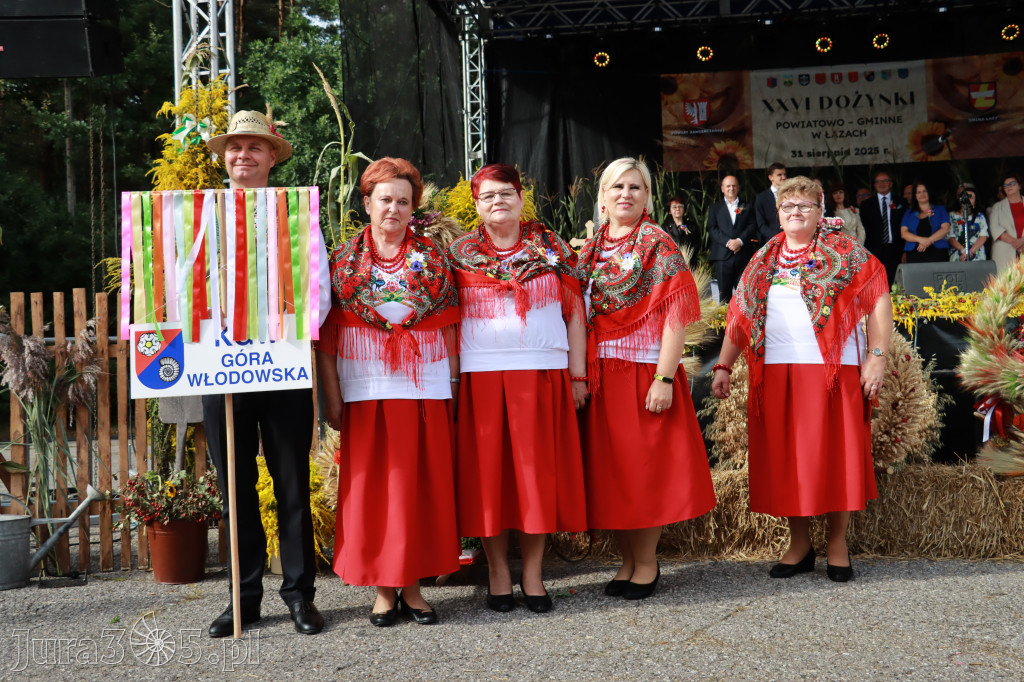 Fotorelacja I: XXVI Dożynki Powiatowo - Gminne w Łazach