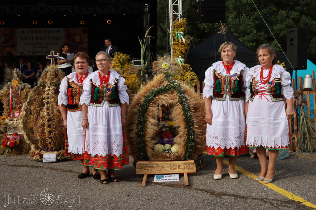 Fotorelacja I: XXVI Dożynki Powiatowo - Gminne w Łazach