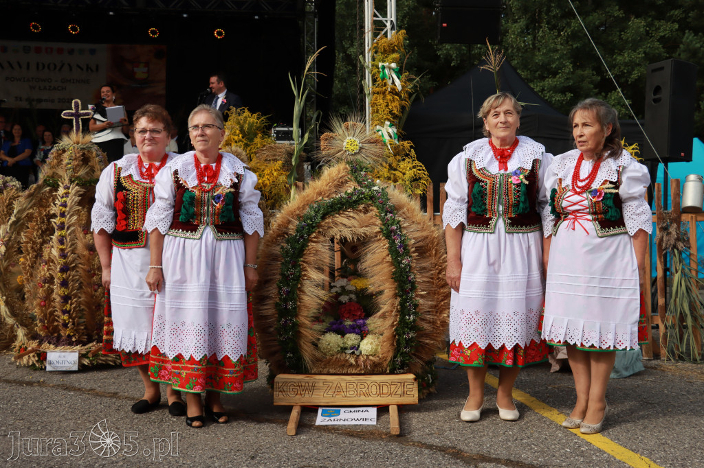Fotorelacja I: XXVI Dożynki Powiatowo - Gminne w Łazach