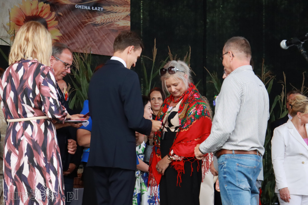 Fotorelacja I: XXVI Dożynki Powiatowo - Gminne w Łazach