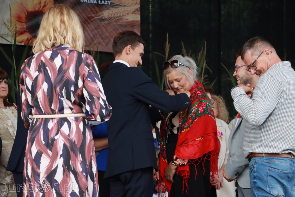 Fotorelacja I: XXVI Dożynki Powiatowo - Gminne w Łazach