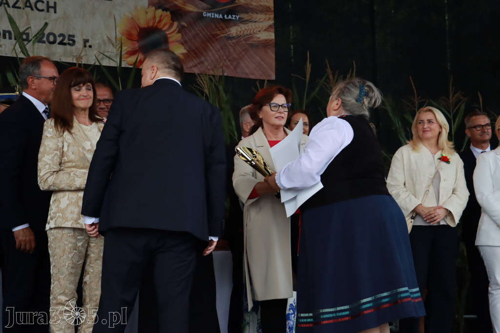 Fotorelacja I: XXVI Dożynki Powiatowo - Gminne w Łazach