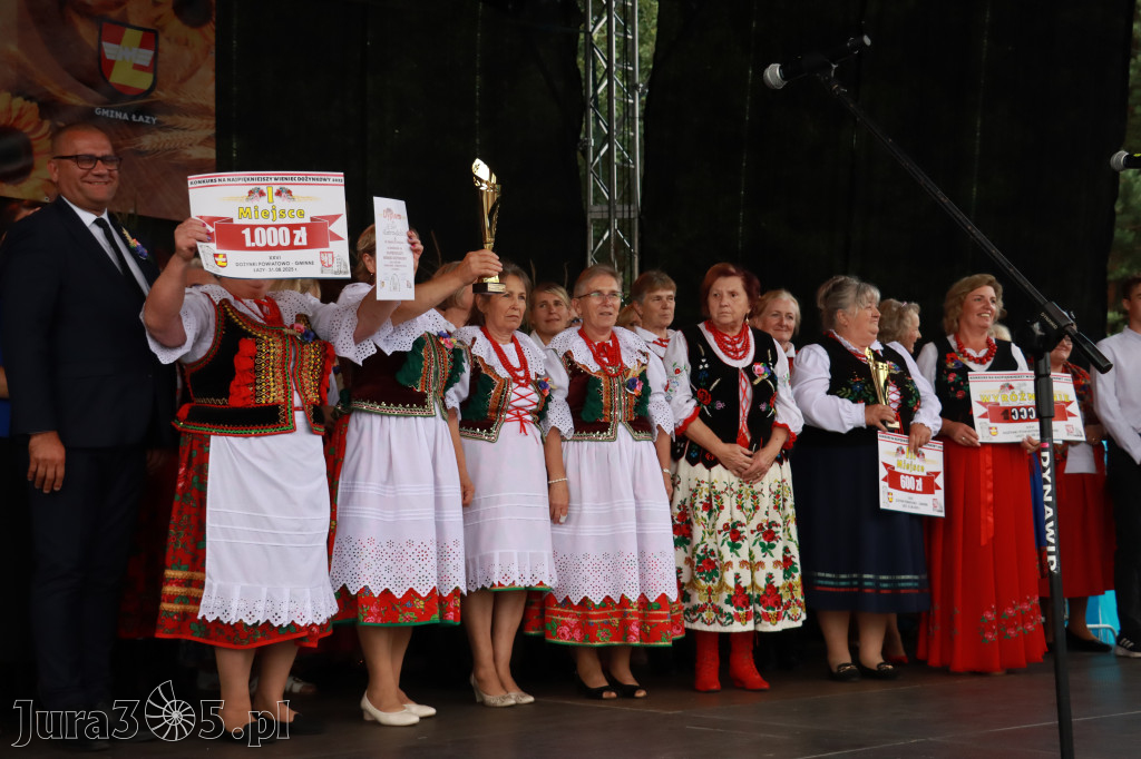 Fotorelacja I: XXVI Dożynki Powiatowo - Gminne w Łazach