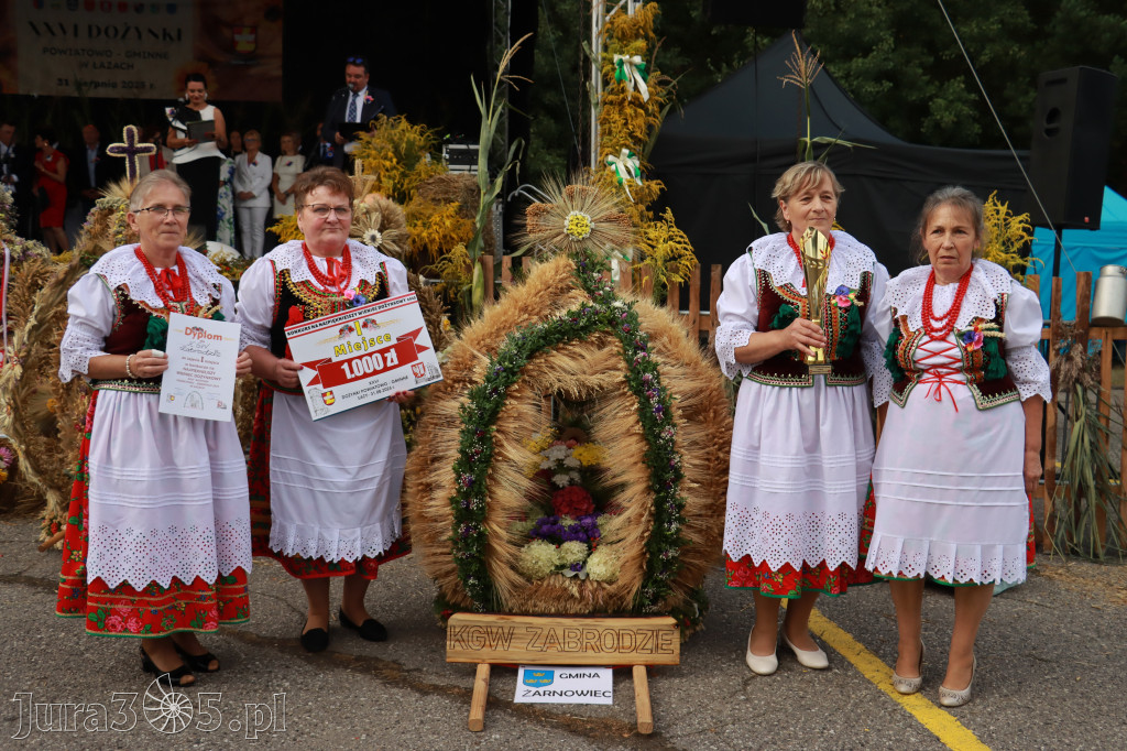 Fotorelacja I: XXVI Dożynki Powiatowo - Gminne w Łazach