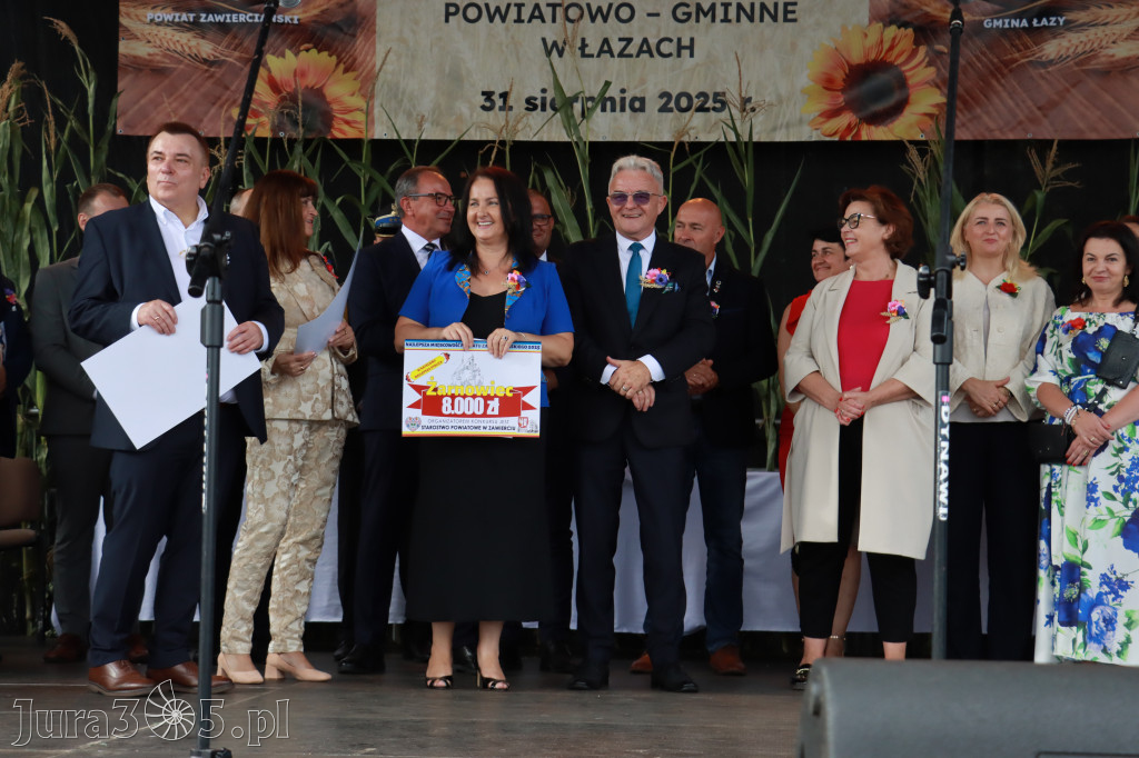 Fotorelacja I: XXVI Dożynki Powiatowo - Gminne w Łazach