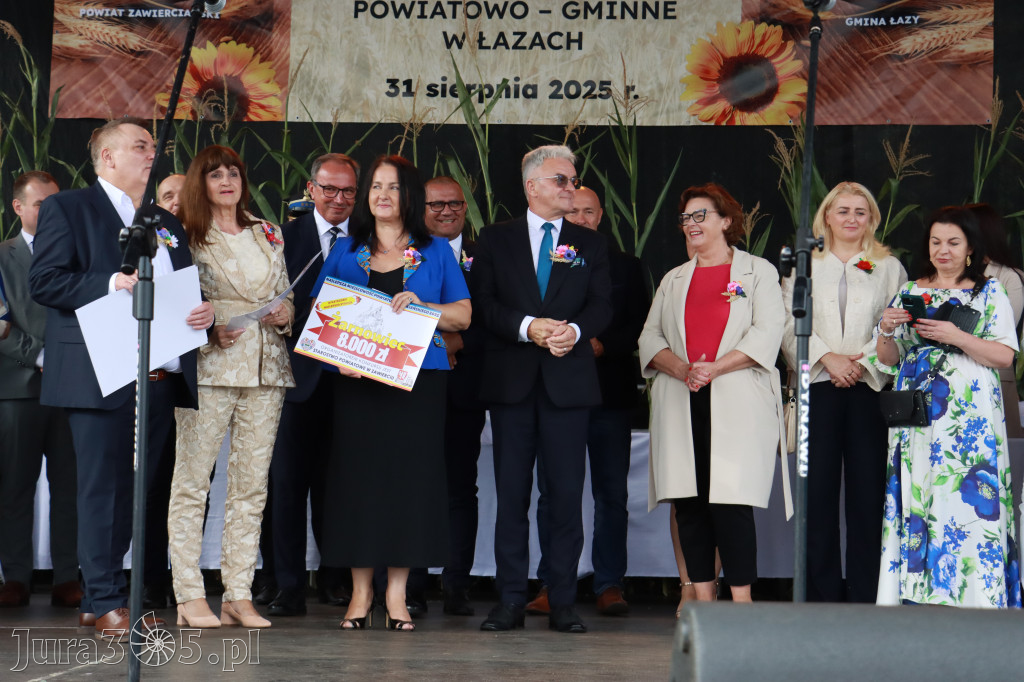 Fotorelacja I: XXVI Dożynki Powiatowo - Gminne w Łazach