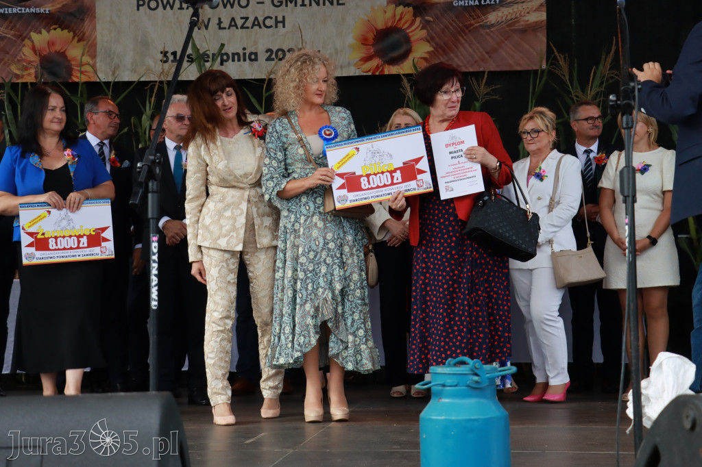 Fotorelacja I: XXVI Dożynki Powiatowo - Gminne w Łazach