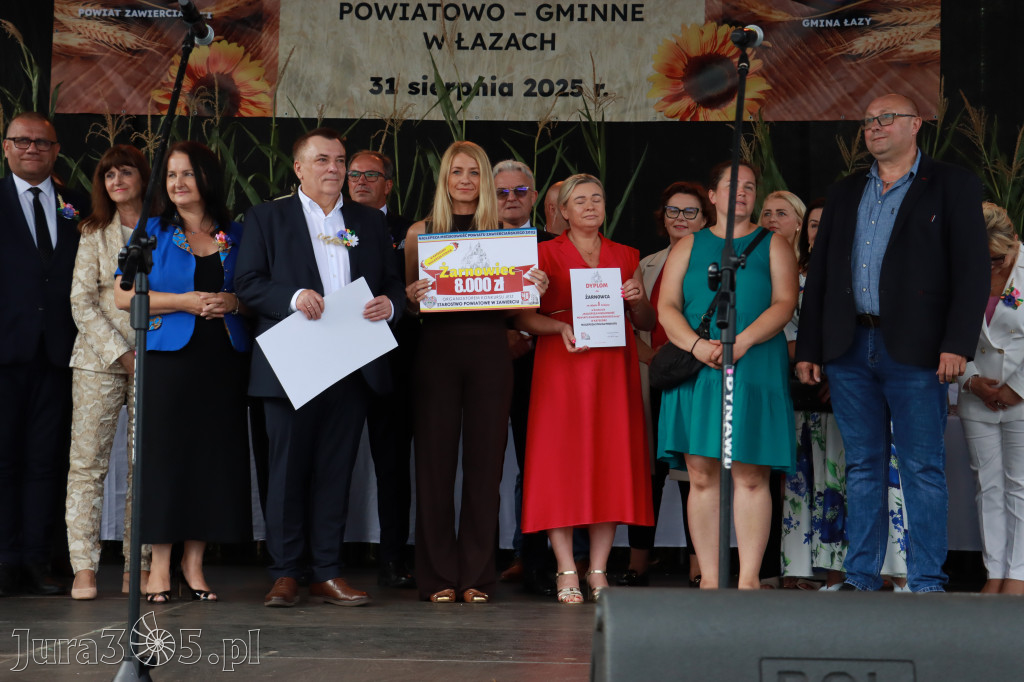 Fotorelacja I: XXVI Dożynki Powiatowo - Gminne w Łazach