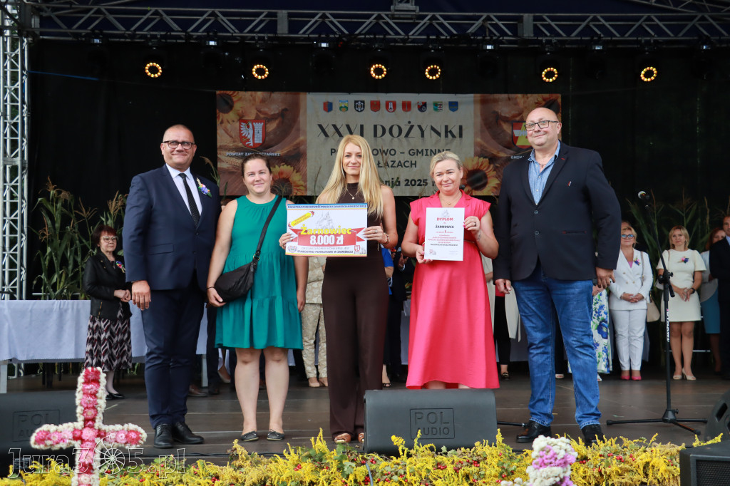 Fotorelacja I: XXVI Dożynki Powiatowo - Gminne w Łazach