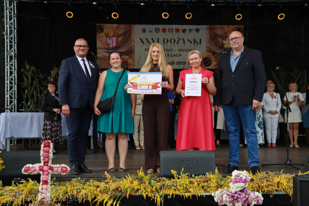 Fotorelacja I: XXVI Dożynki Powiatowo - Gminne w Łazach