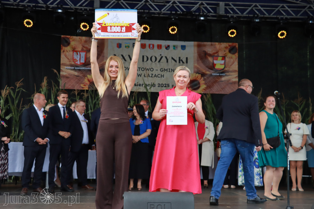 Fotorelacja I: XXVI Dożynki Powiatowo - Gminne w Łazach