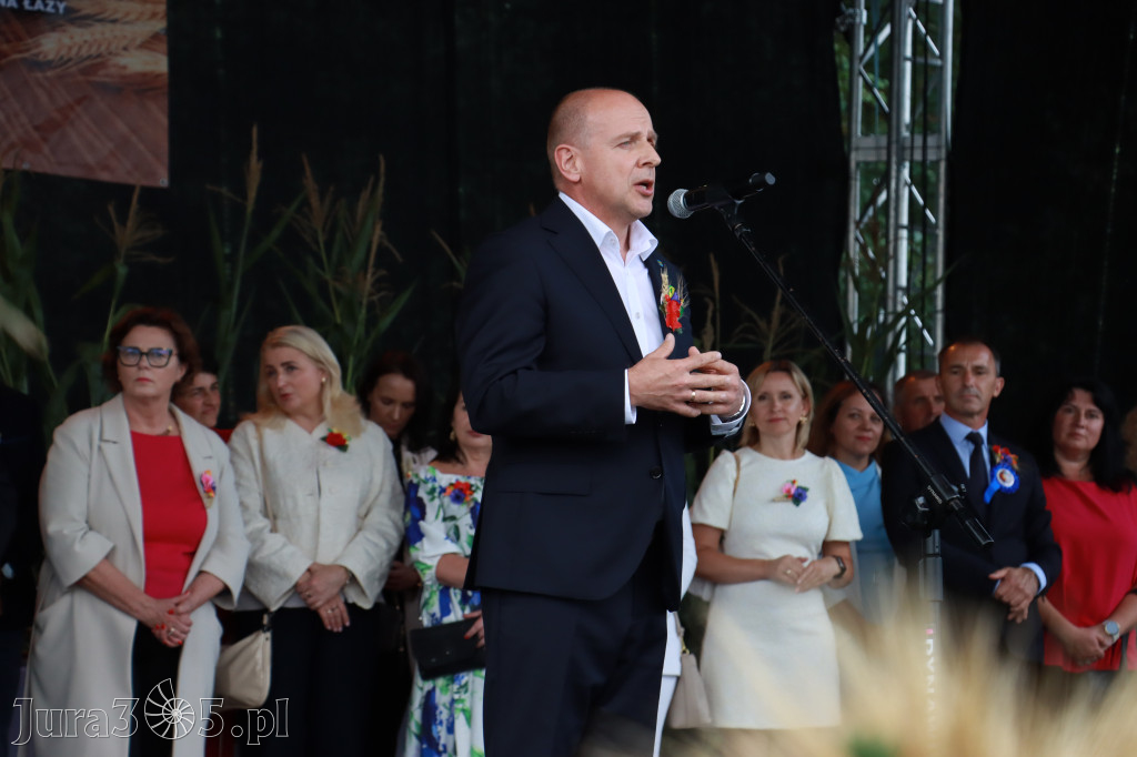 Fotorelacja I: XXVI Dożynki Powiatowo - Gminne w Łazach