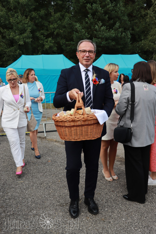 Fotorelacja I: XXVI Dożynki Powiatowo - Gminne w Łazach