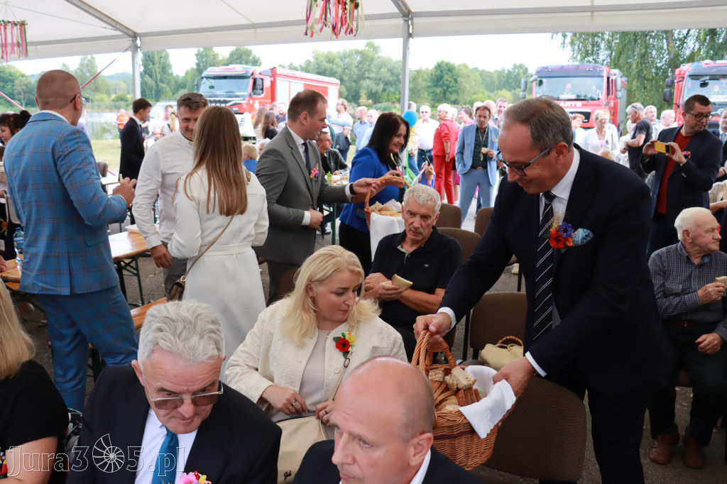 Fotorelacja I: XXVI Dożynki Powiatowo - Gminne w Łazach