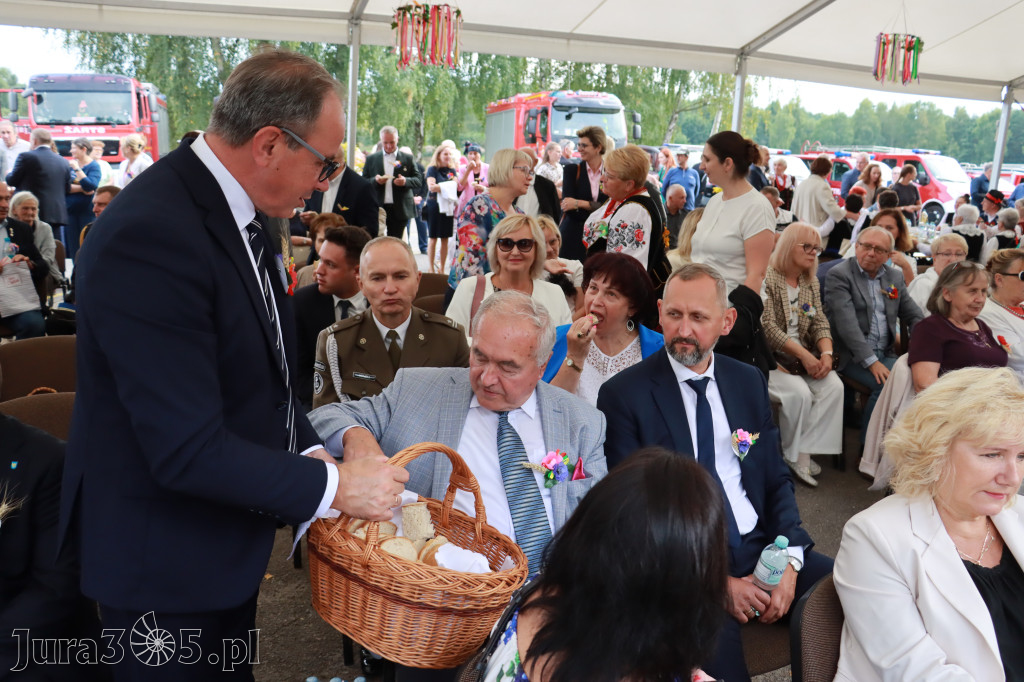 Fotorelacja I: XXVI Dożynki Powiatowo - Gminne w Łazach
