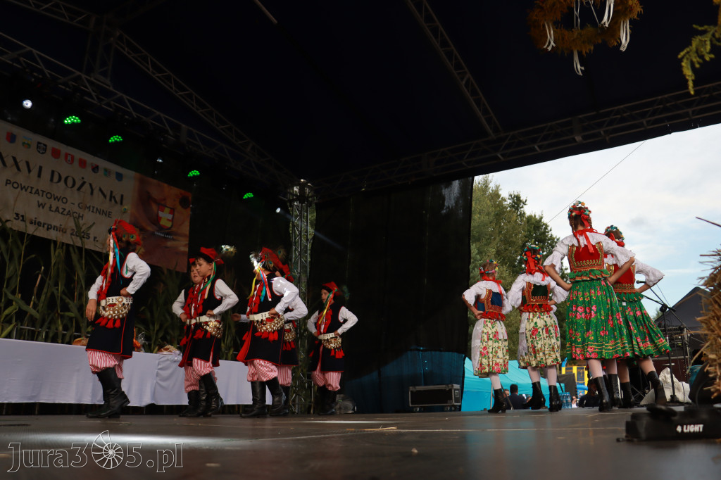 Fotorelacja II: XXVI Dożynki Powiatowo - Gminne w Łazach