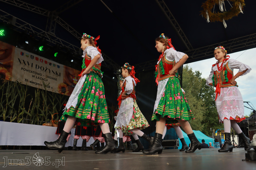 Fotorelacja II: XXVI Dożynki Powiatowo - Gminne w Łazach