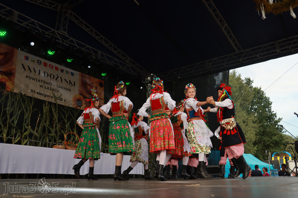 Fotorelacja II: XXVI Dożynki Powiatowo - Gminne w Łazach