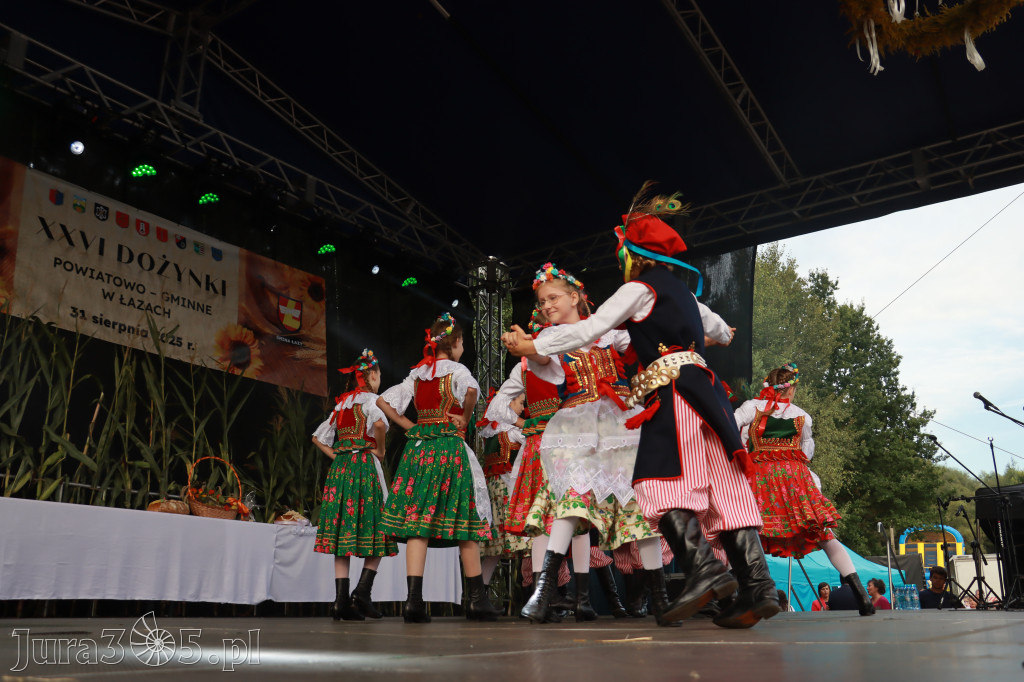 Fotorelacja II: XXVI Dożynki Powiatowo - Gminne w Łazach