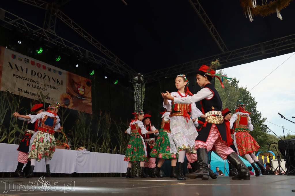 Fotorelacja II: XXVI Dożynki Powiatowo - Gminne w Łazach