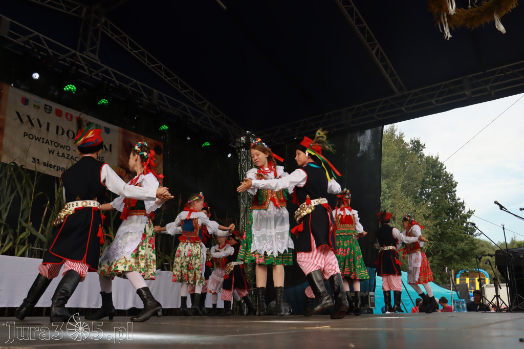 Fotorelacja II: XXVI Dożynki Powiatowo - Gminne w Łazach