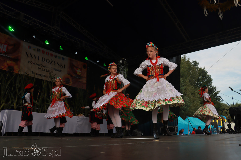 Fotorelacja II: XXVI Dożynki Powiatowo - Gminne w Łazach