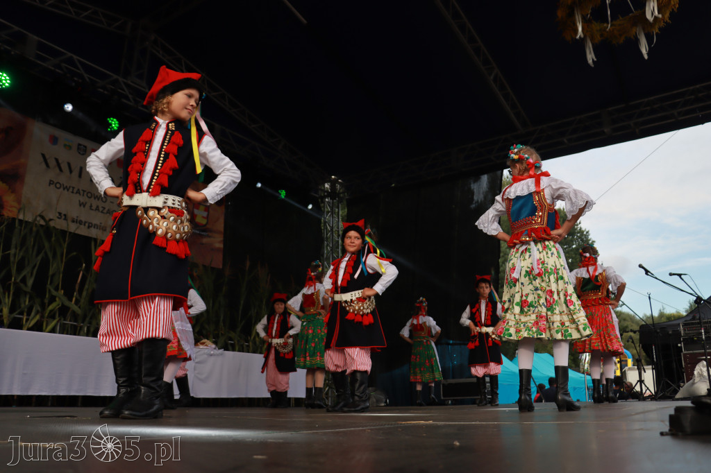 Fotorelacja II: XXVI Dożynki Powiatowo - Gminne w Łazach