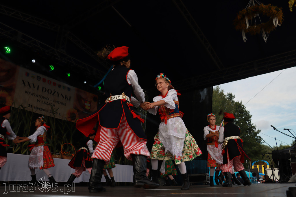 Fotorelacja II: XXVI Dożynki Powiatowo - Gminne w Łazach