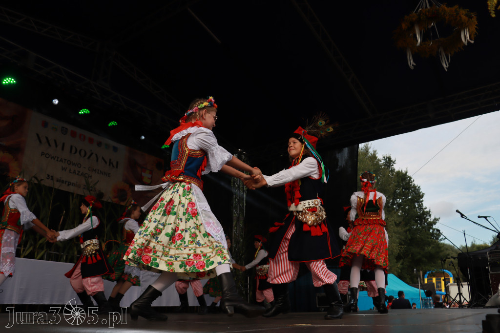 Fotorelacja II: XXVI Dożynki Powiatowo - Gminne w Łazach