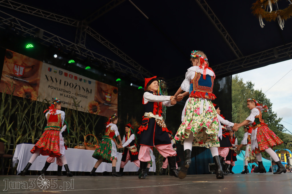 Fotorelacja II: XXVI Dożynki Powiatowo - Gminne w Łazach