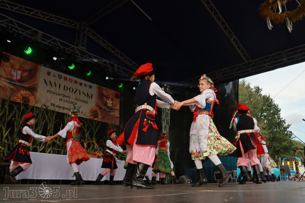Fotorelacja II: XXVI Dożynki Powiatowo - Gminne w Łazach