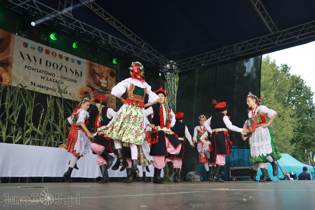 Fotorelacja II: XXVI Dożynki Powiatowo - Gminne w Łazach