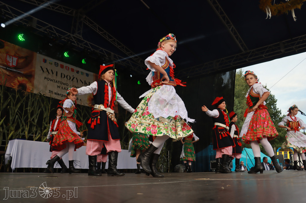 Fotorelacja II: XXVI Dożynki Powiatowo - Gminne w Łazach