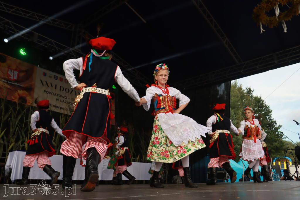 Fotorelacja II: XXVI Dożynki Powiatowo - Gminne w Łazach