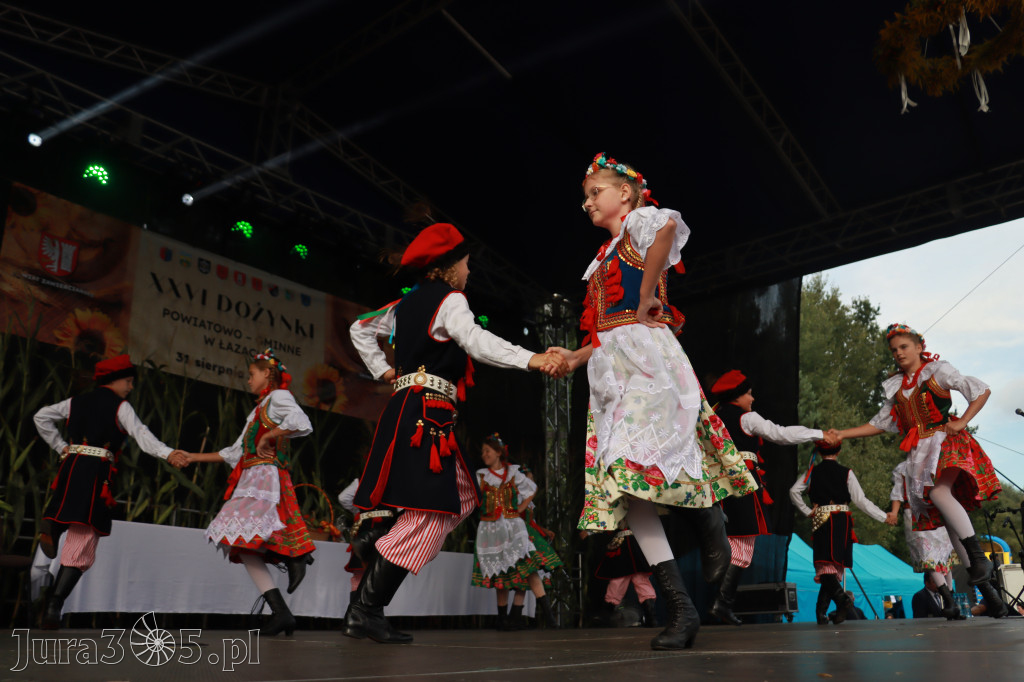 Fotorelacja II: XXVI Dożynki Powiatowo - Gminne w Łazach