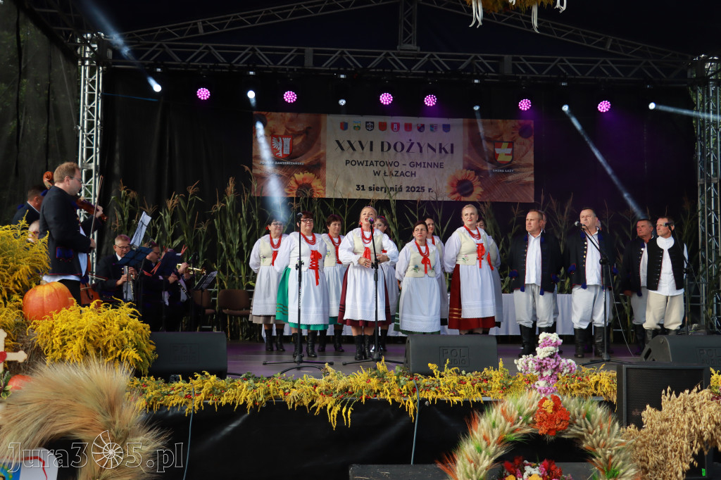 Fotorelacja II: XXVI Dożynki Powiatowo - Gminne w Łazach
