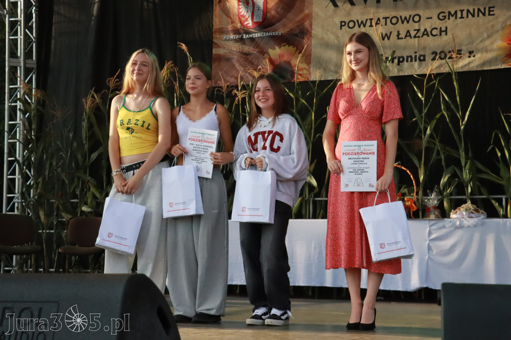 Fotorelacja II: XXVI Dożynki Powiatowo - Gminne w Łazach