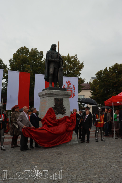 Fotorelacja: Uroczystość Odsłonięcia Pomnika Krystyna I z Koziegłów herbu Lis.
