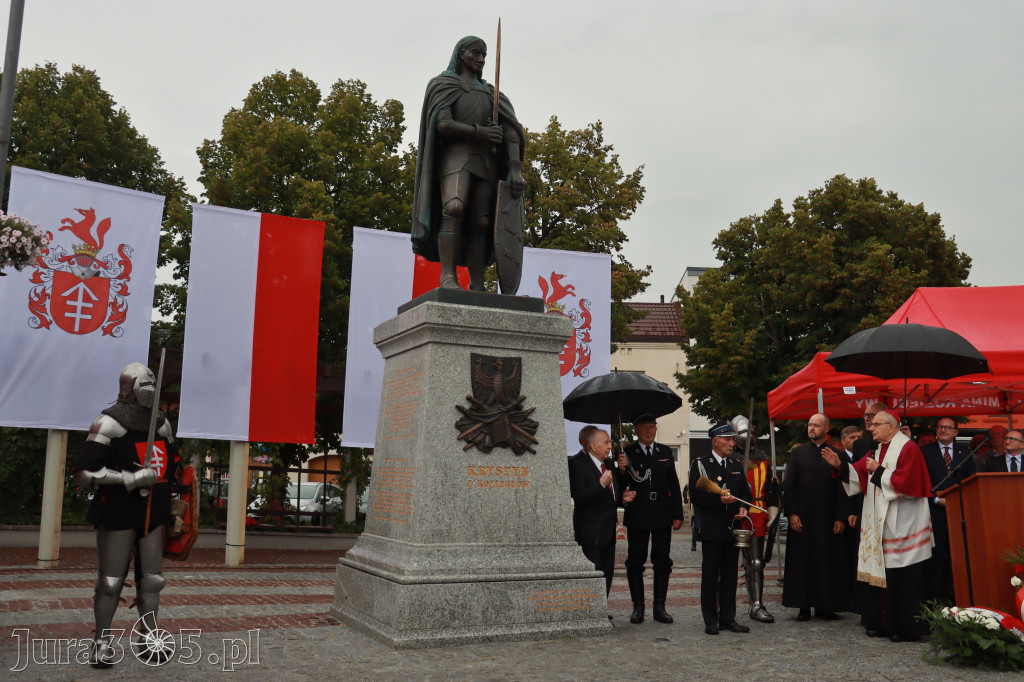 Fotorelacja: Uroczystość Odsłonięcia Pomnika Krystyna I z Koziegłów herbu Lis.