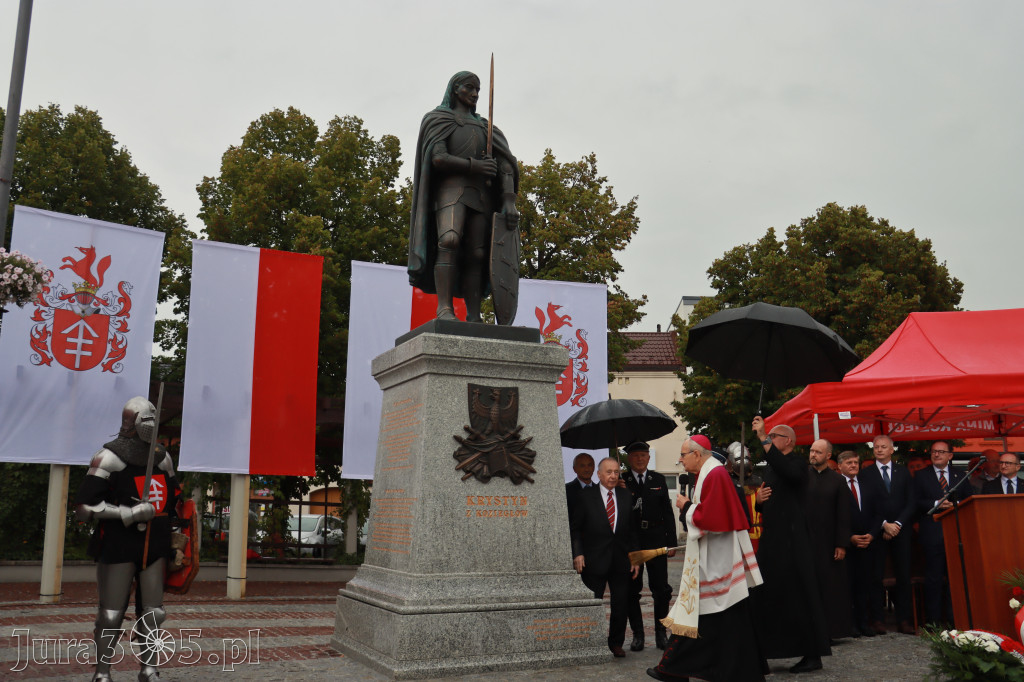 Fotorelacja: Uroczystość Odsłonięcia Pomnika Krystyna I z Koziegłów herbu Lis.