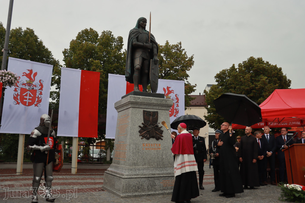 Fotorelacja: Uroczystość Odsłonięcia Pomnika Krystyna I z Koziegłów herbu Lis.