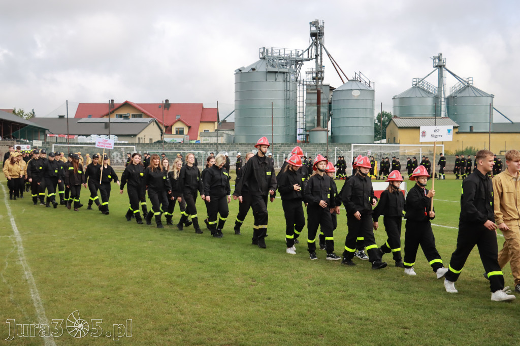 Fotorelacja I: Powiatowe Zawody Pożarnicze 2025 w Niegowie