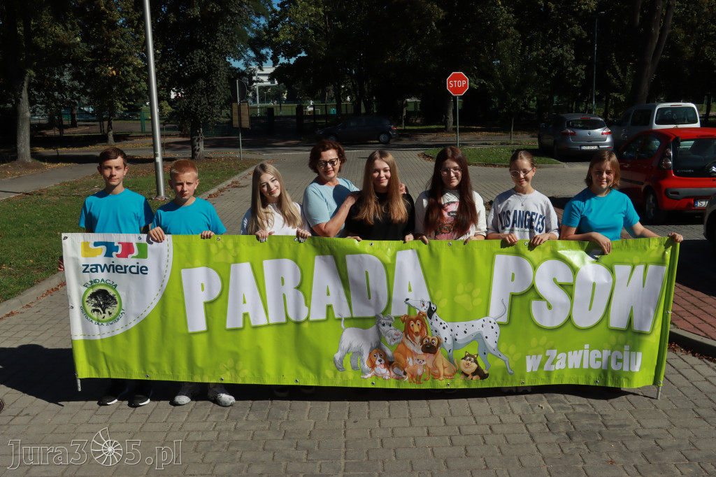 Fotorelacja: Parada psów w Zawierciu