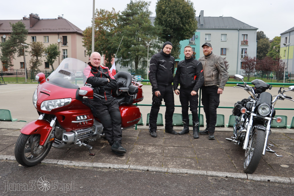 Fotorelacja: Jurajskie zakończenie sezonu motocyklistów w Zawierciu