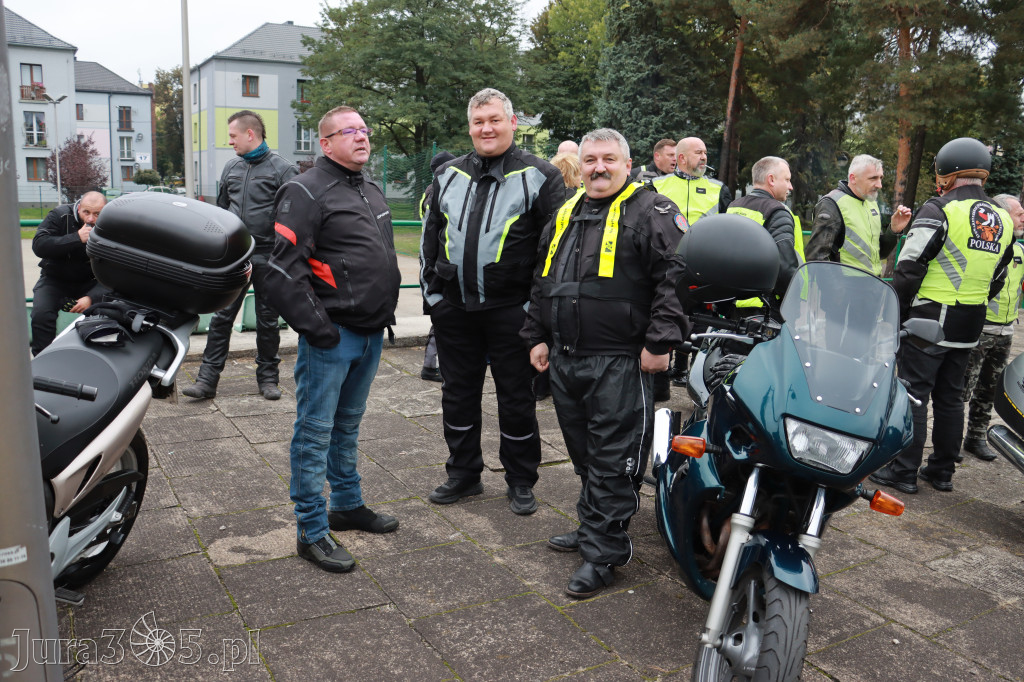 Fotorelacja: Jurajskie zakończenie sezonu motocyklistów w Zawierciu