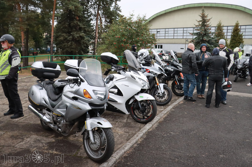 Fotorelacja: Jurajskie zakończenie sezonu motocyklistów w Zawierciu